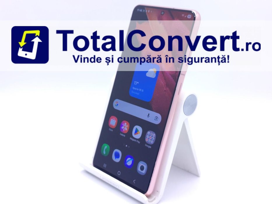 Samsung S21 5G 128GB Phantom Pink 8GB Dual, Garantie 24 luni | #D87895