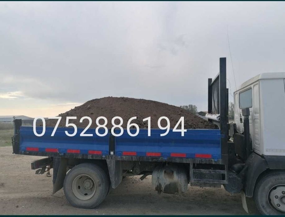 Aduc la comandă Nisp, Bazarcă pământ negru refuz ciur marfa piatra