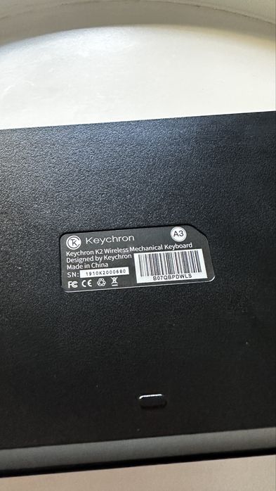 Tastatură mecanică Keychron K2 + Palm rest