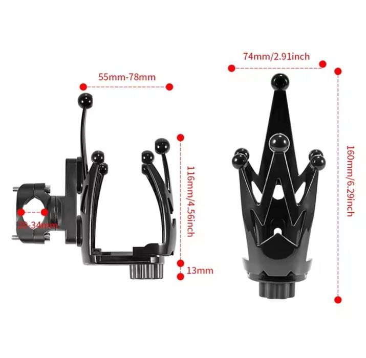 Suport bidon Coroana Crown, tricicleta drift, bicicleta electrica
