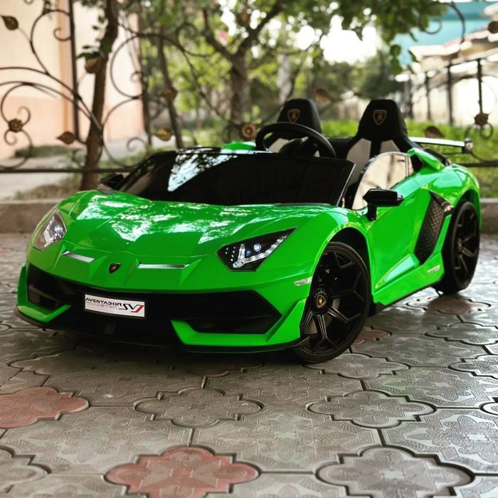 Lamborghini Aventador лицензионная детская машина электромобиль 24V