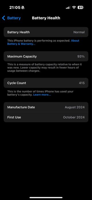 Iphone 16 Pro 256 GB, Desert Titanium