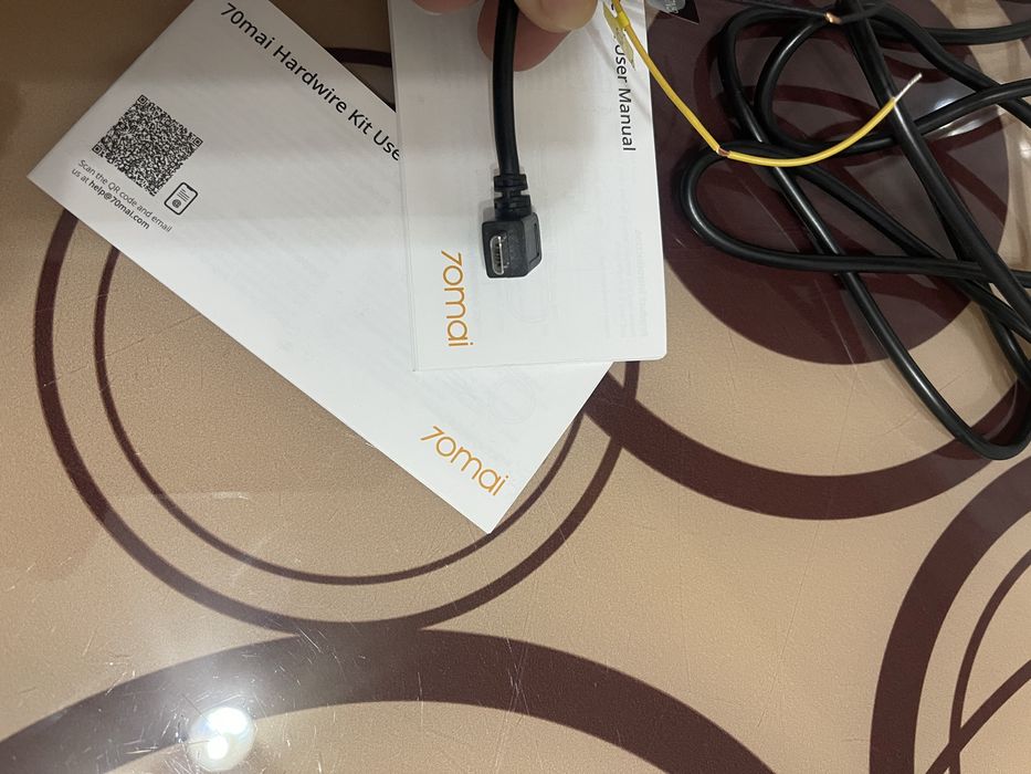 Kit Micro-USB Xiaomi Pentru 70MAI MiDrive UP02 Negru