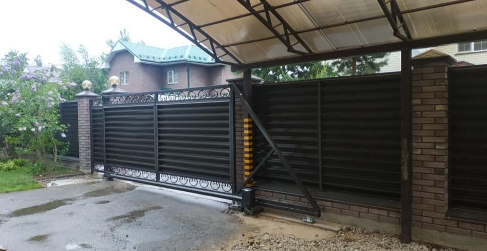 Ворота откатные от 500000, распашные от 200000
В