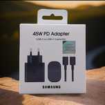 Samsung 45W PD 25W Оригинал Очень Быстрая Зарядка 2.0 S22-S25 Ultra