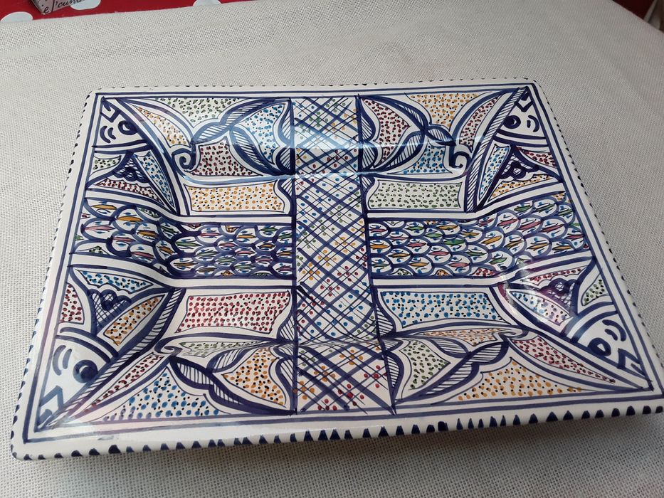 Frumos platou/aplica decorativa, marocana, de mari dimensiuni