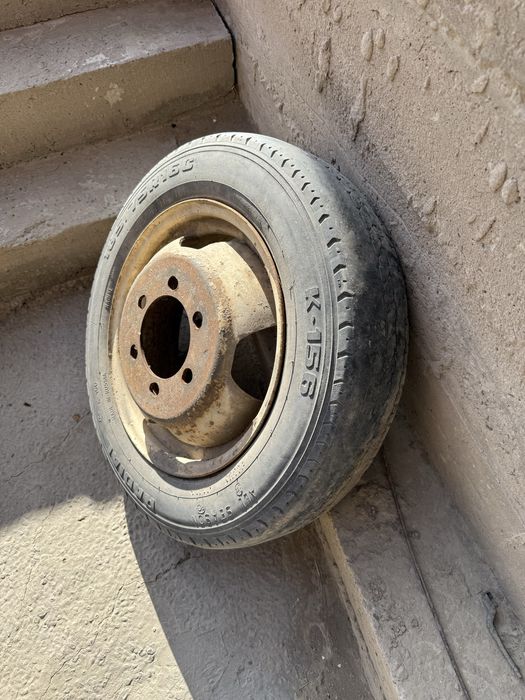 Накаченный балон газель запаска