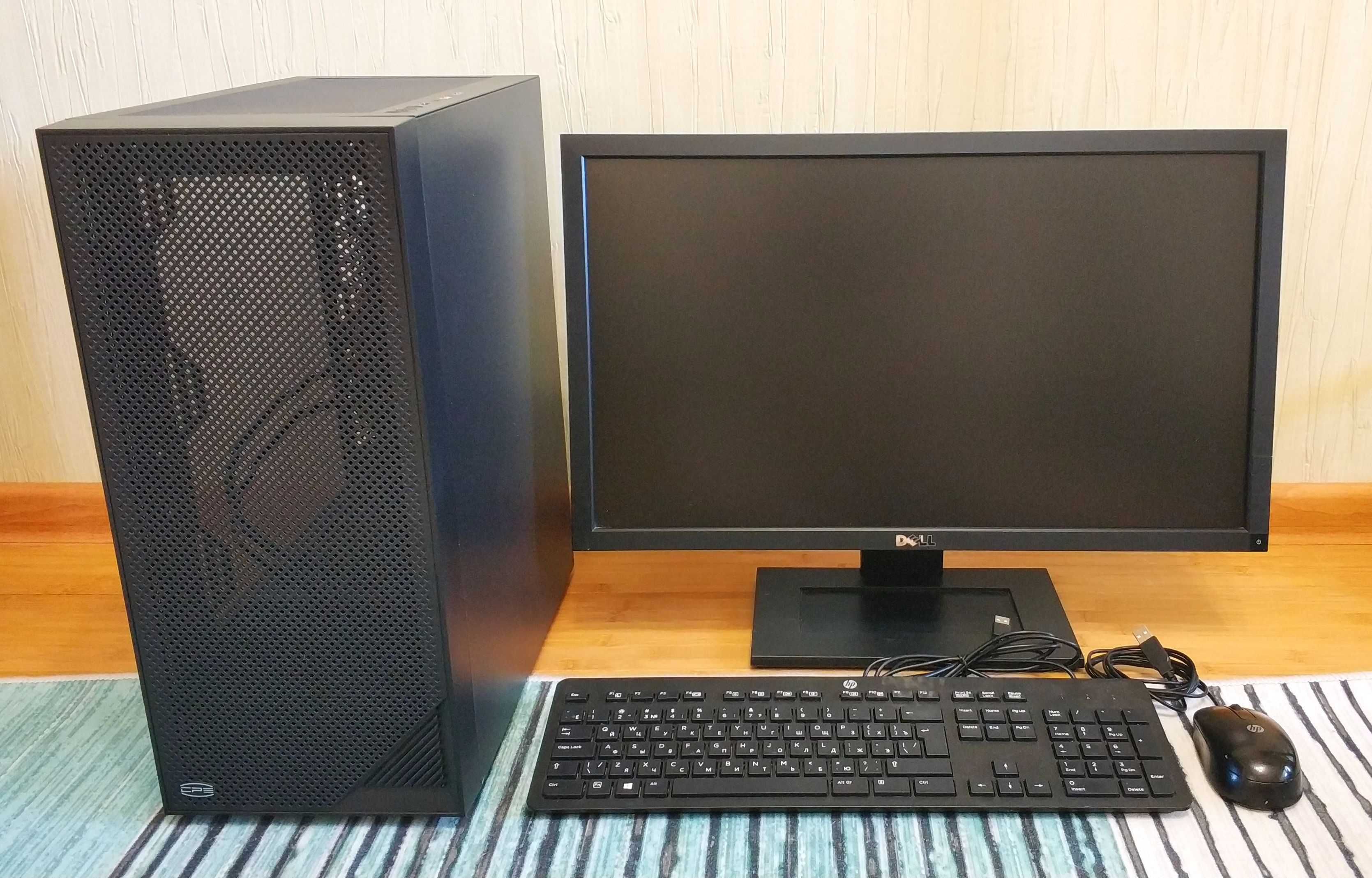 Компьютер в сборе / i5-7400 / монитор 23"