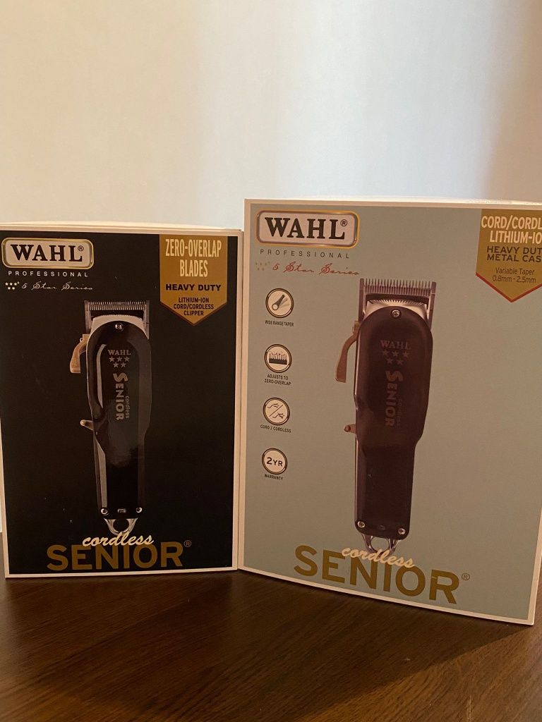 WAHL Magic Clip și WAHL Senior,  se vând mașini profesionale de tuns.