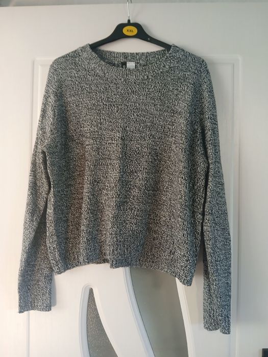 Pulover Gri cu Negru H&M M