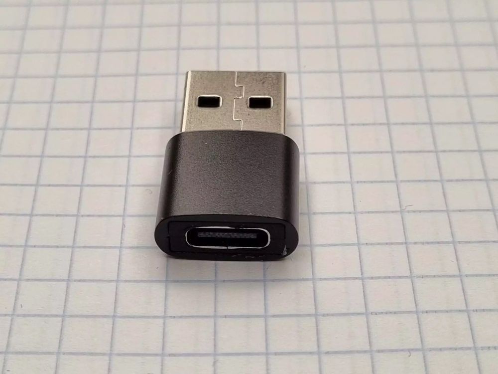 Адаптер-переходник с Type C на Usb.