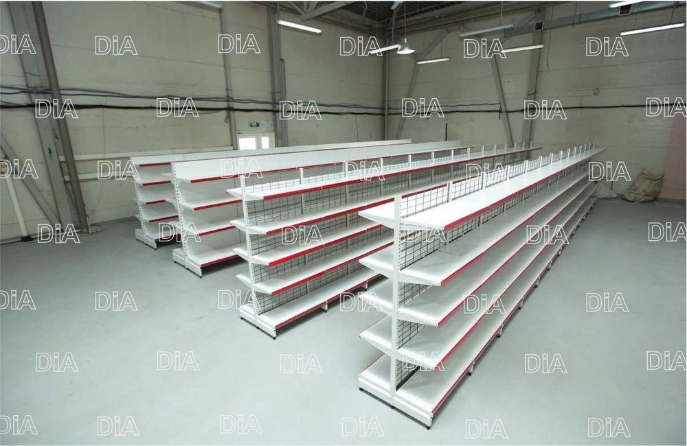 Стеллаж металлический сборный, полка стеллаж, полка металлическая asts