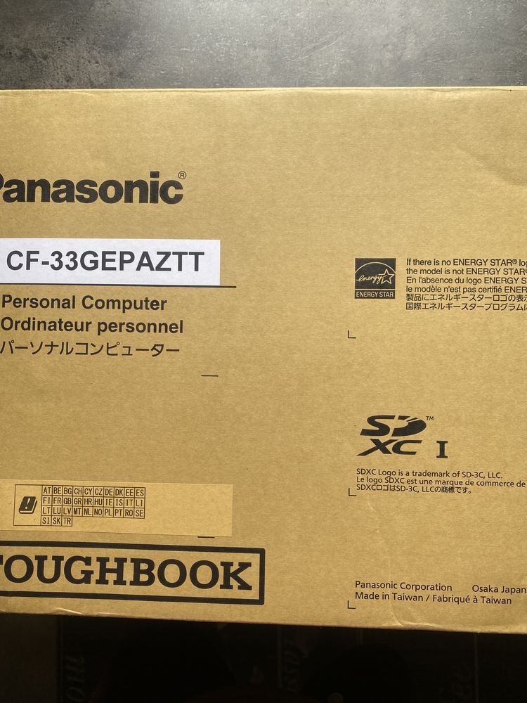 Panasonic CF-33 toughbook. Nou!