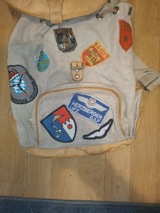 Vand rucsac vintage army