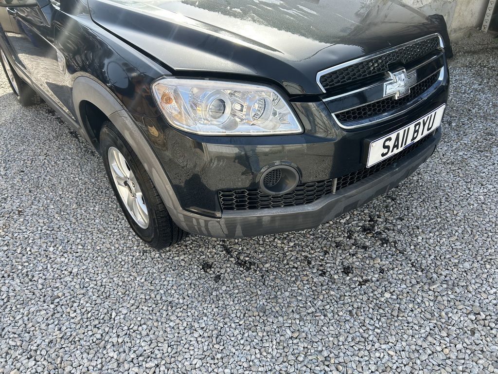 Bara fata Chevrolet Captiva 2006 - 2011 Negru (1241) model fara spalatoare far
