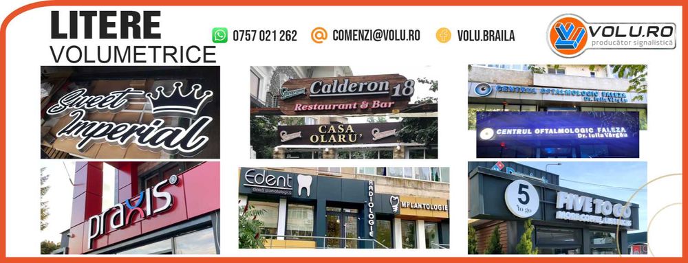 Volu.ro Producător Semnalistică și Articole Personalizate