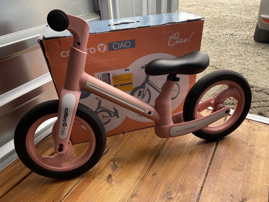 Bicicleta echilibru pliabila Colibro Ciao cu garantie, fara pedale