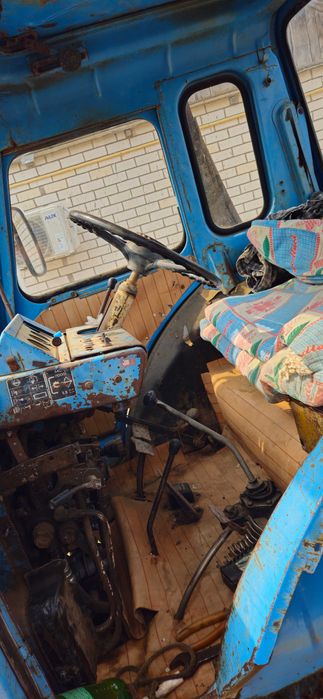 МТЗ-80 стогомёт.