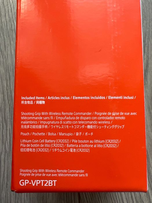 Sony Shooting Grip GP-VPT2BT NOU