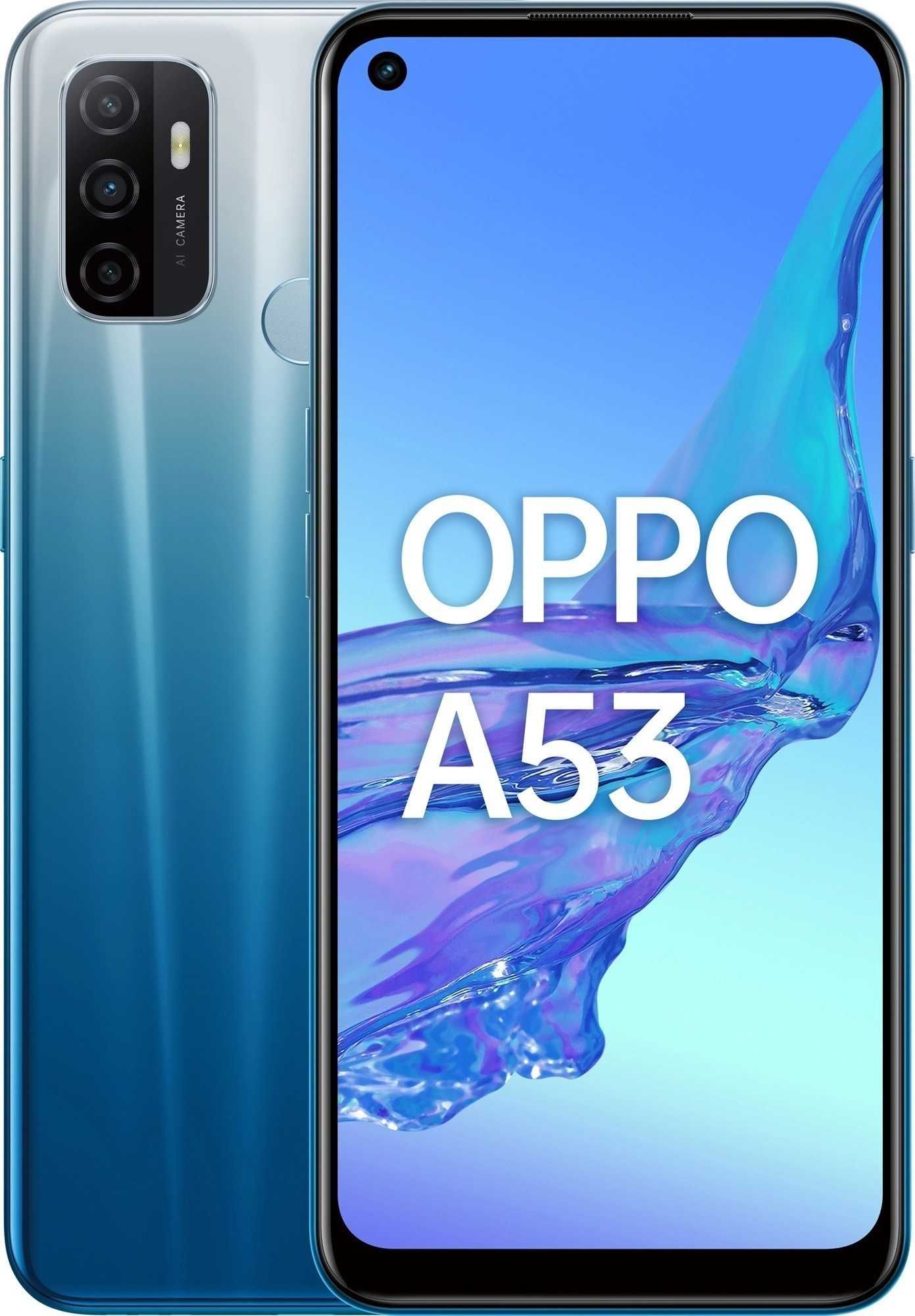 OPPO A53 128GB Dual Sim Fancy Blue, Electric Black 4G Nou Sigilat