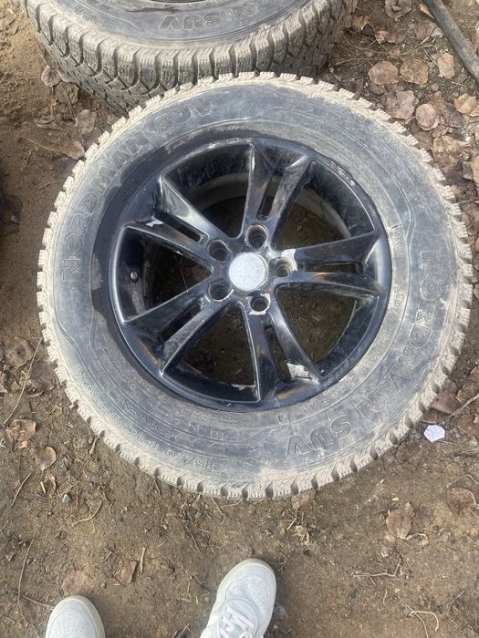 Диски р16 с зимней шиной