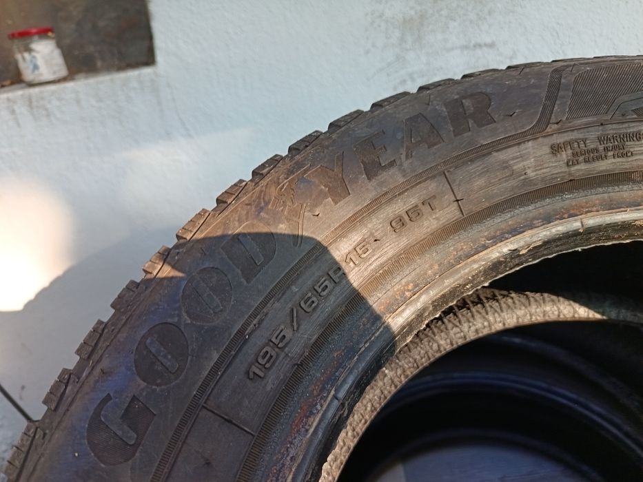 Anvelope MS iarna 195 65 15 goodyear 2022 6.7mm