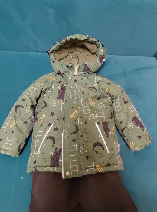 Зимний детский комбинезон для мальчика фирма Lassye