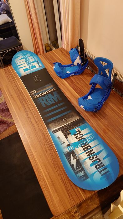Placa Snowboard Nitro Prime 155 cu legaturi Burton Custom L