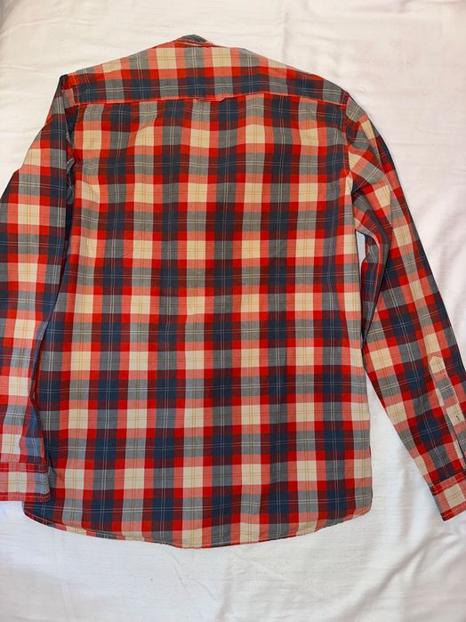 Cămașă de bumbac in carouri rosie H&M | Casual & Elegantă | Mărimea S