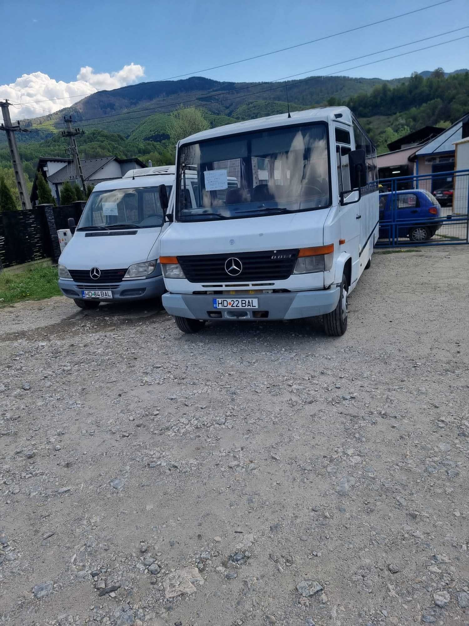 VÂND AUTOBUZ MERCEDES VARIO 614 MOTOR 4.2 D anul 2000 cu 32+1 locuri