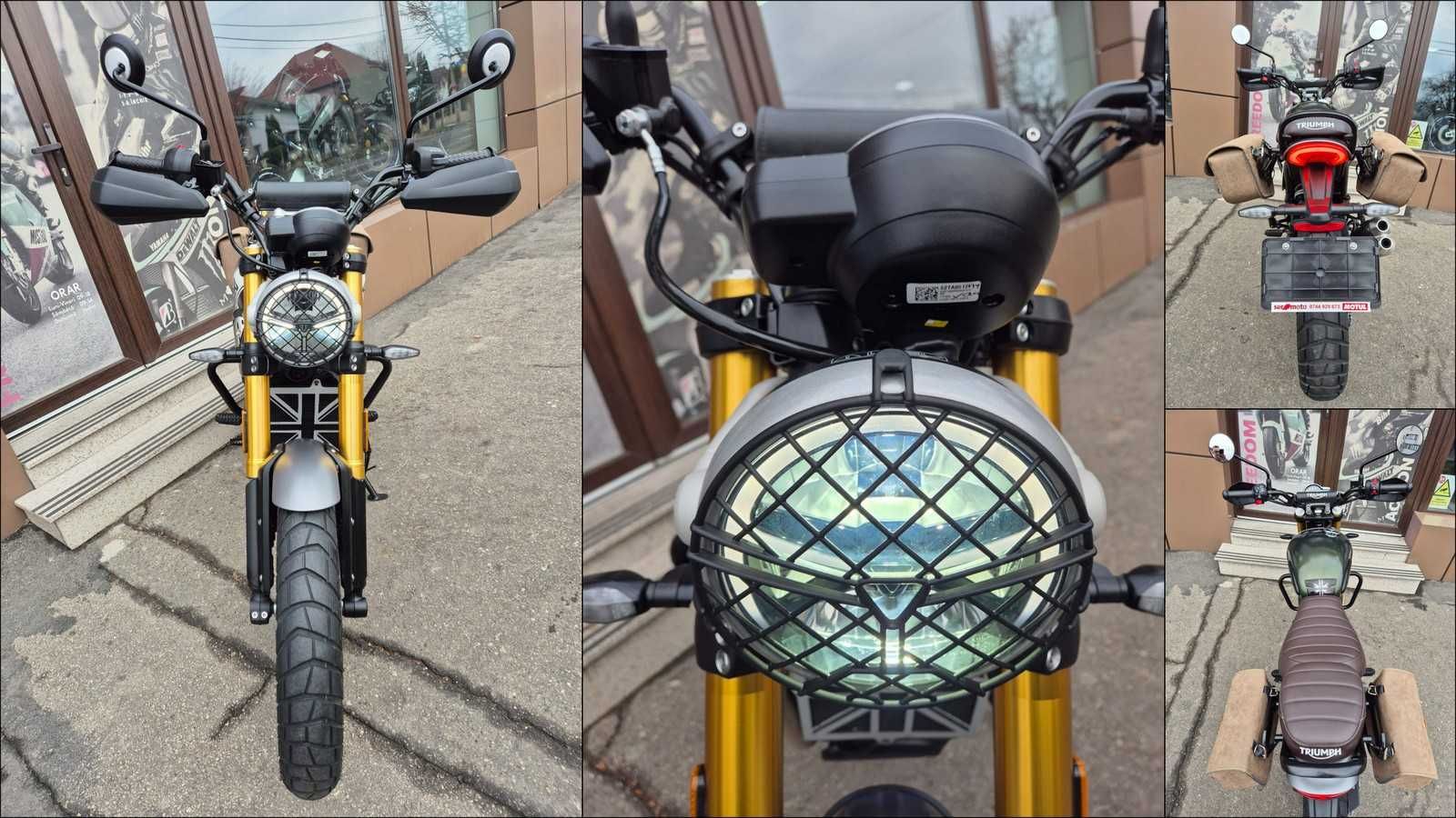 Triumph Scrambler 400X ABS 2024 A2 ~ Garantie internationala ~ Rate ~