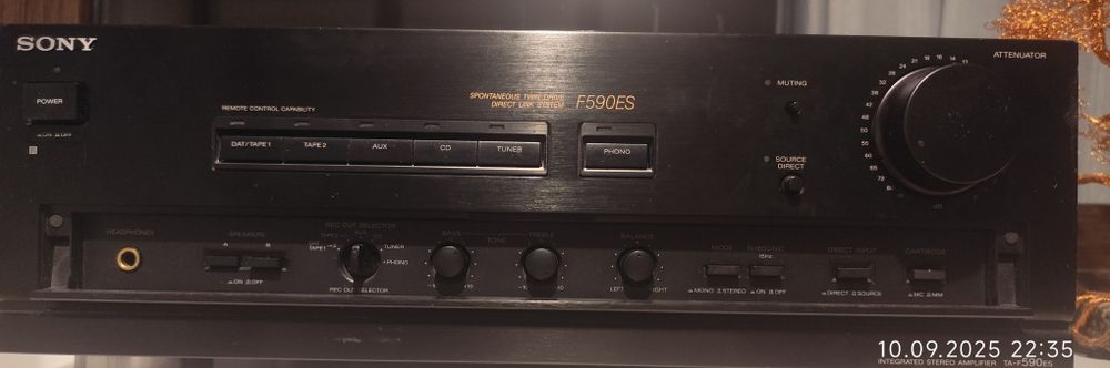 Vând amplificator Sony TA-F590ES