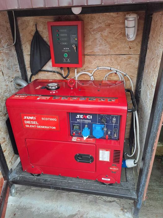 Generator SCD7500Q-ATS, 6.0 KW, 230W, AVR, Diesel