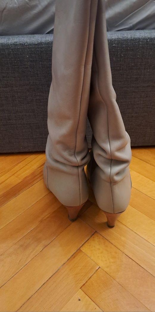 Cizme piele Zara, marimea 37
