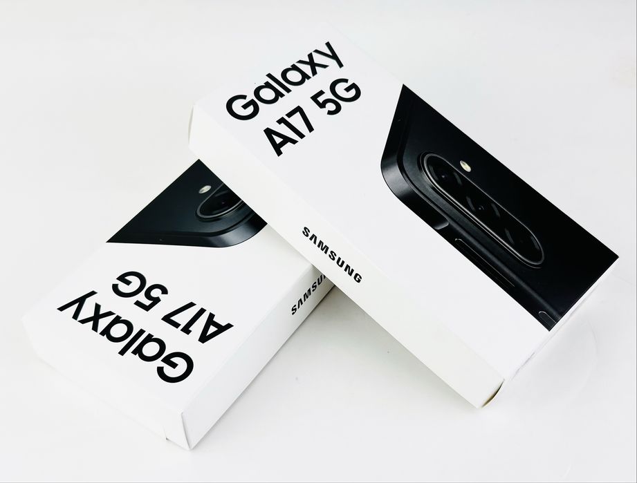НОВ! Samsung A17 5G 128GB 4RAM Black 2г. Гаранция!