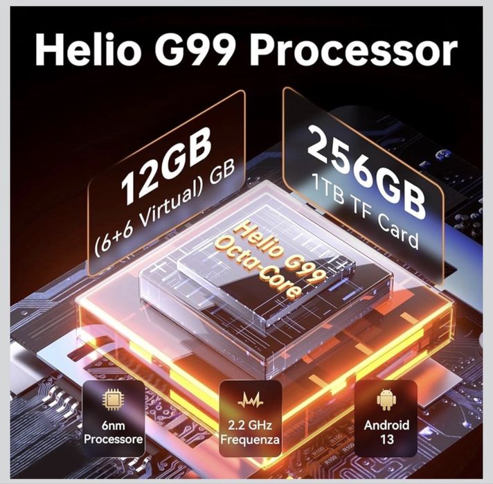 Tableta gaming rugged Oukitel RT8 2025 SIM 4G - sigilata