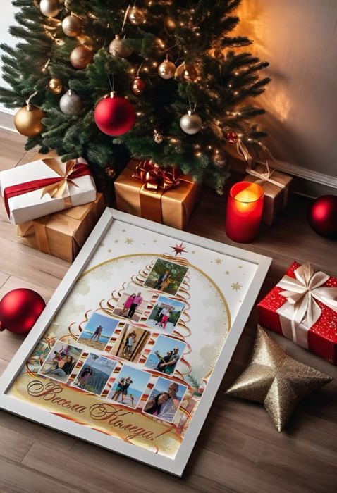 Коледен Колаж със снимки