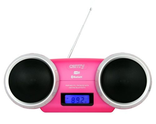 Boxă bluetooth roz