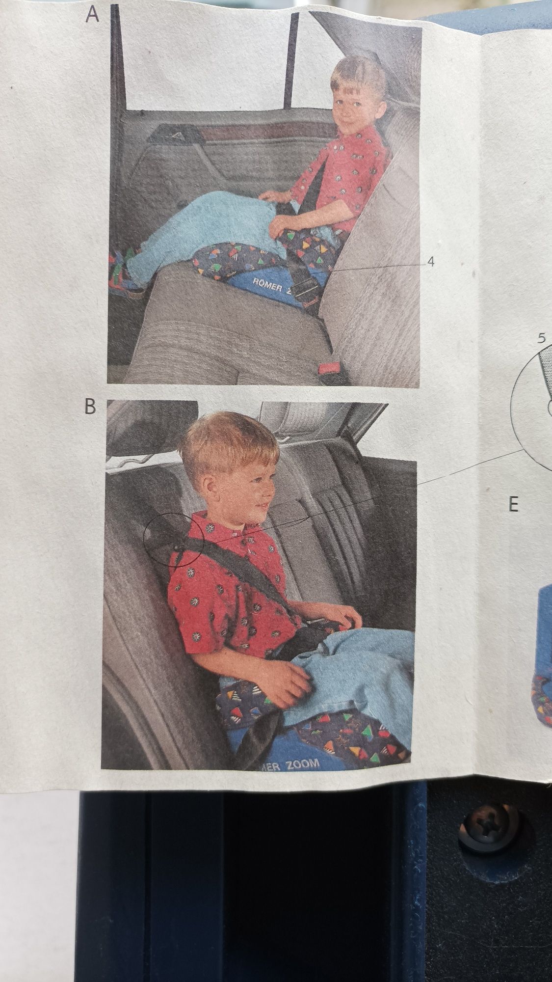 Römer zoom детско столче за автомобил