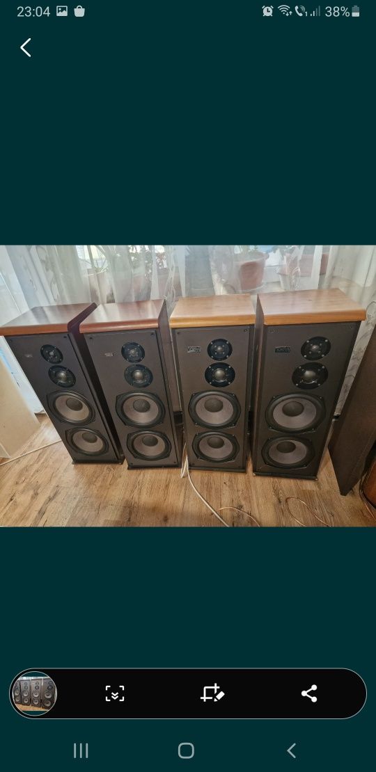 Boxe TSM Verona( sony,focal,technics,akai)