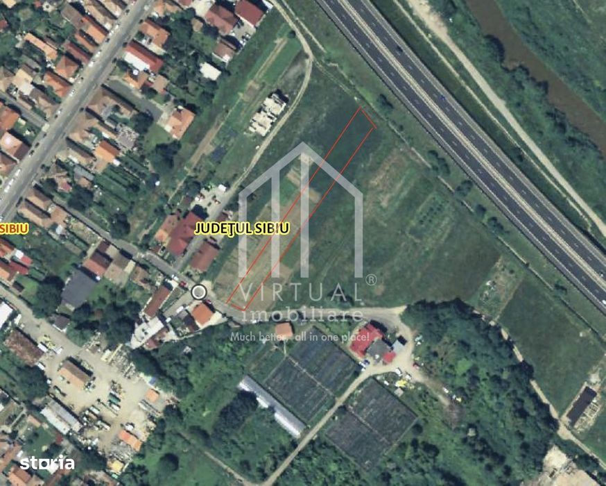 Teren intravilan, 1397mp, deschidere la strada 13m, zona Lazaret