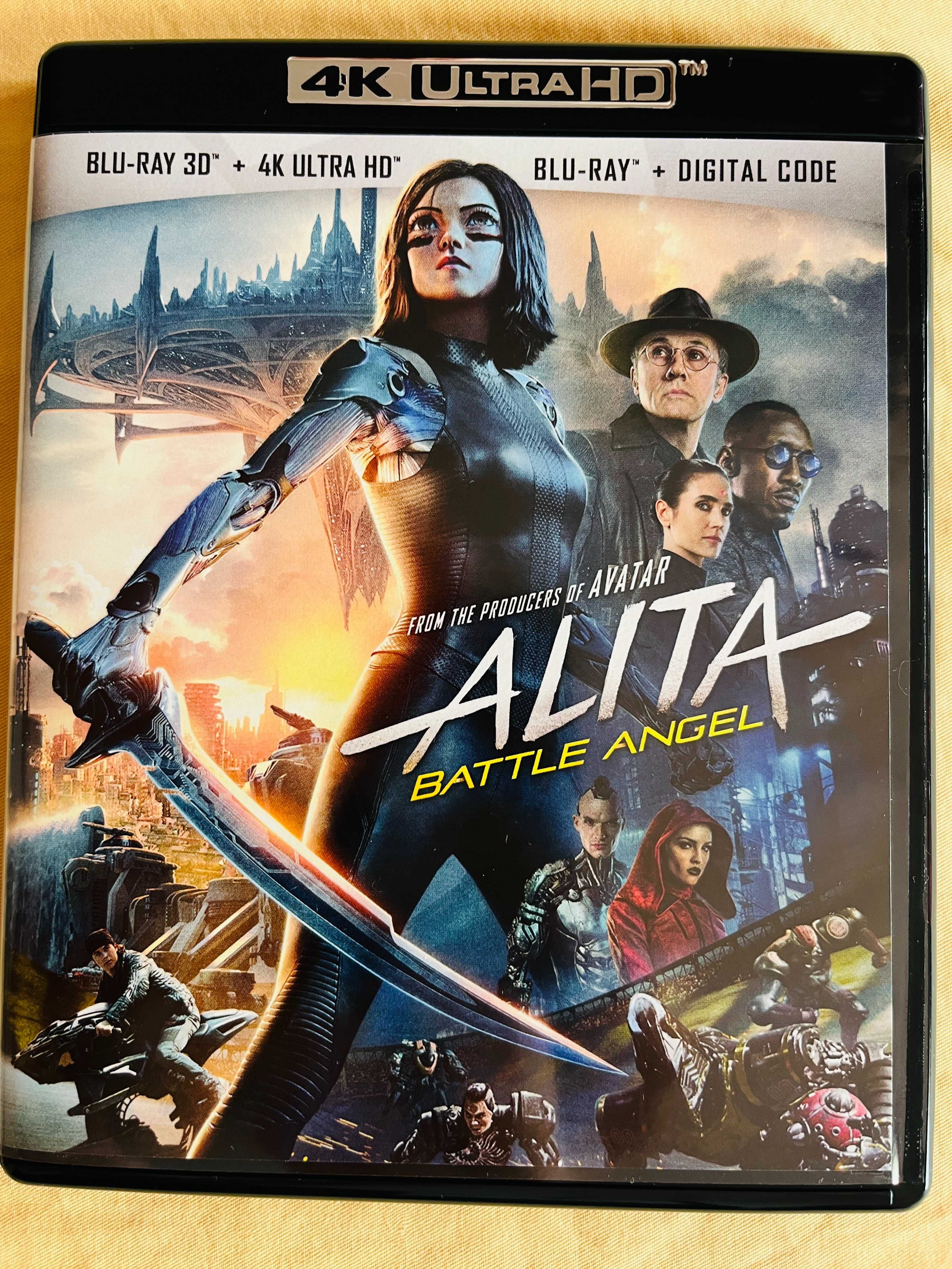 Филми: Alita Battle Angel + Ex Machina (4K UHD Blu-ray дискове)