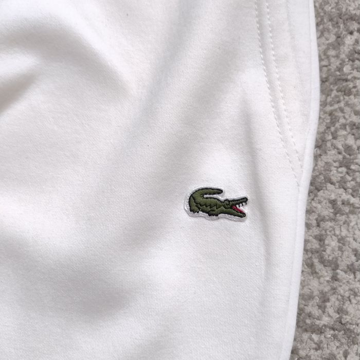 Pantaloni Lacoste Albi (M) Noi | Livrare cu verificare