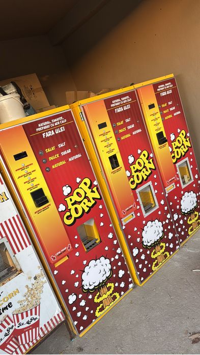 Automat de popcorn fara ulei