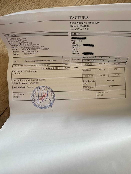 HOBOT 388 - Aspirator/Robot curățare geamuri