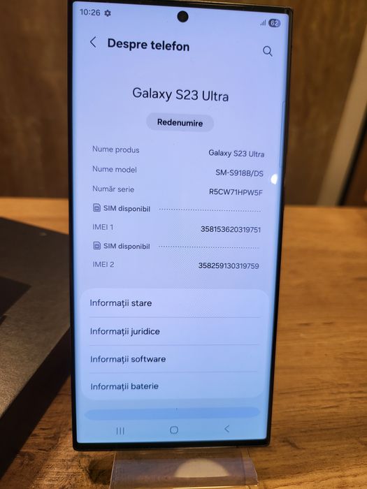 Samsung S23 Ultra 512GB Garanție BVX Amanet Timișoara