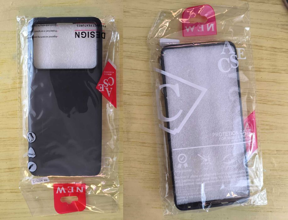 Нов черен калъф/кейс за телефон XIAOMI REDMI NOTE 13 PRO+