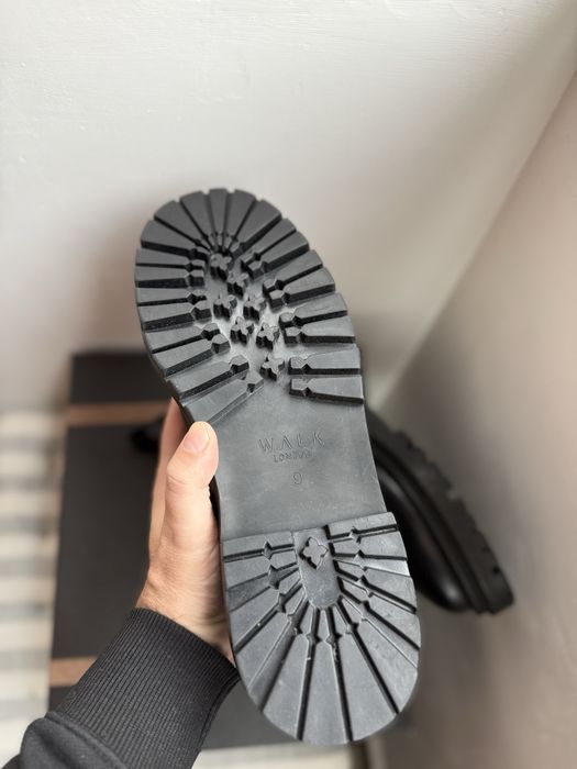 Walk London cizme Chelsea din piele neagra marimea 42 noi