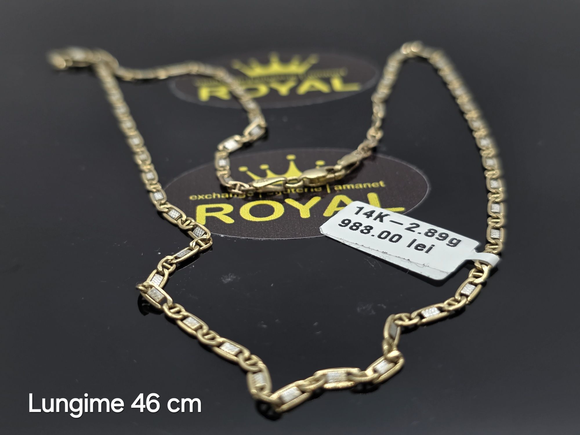 Bijuteria Royal: Lant aur 14k/ 2.89 gr
