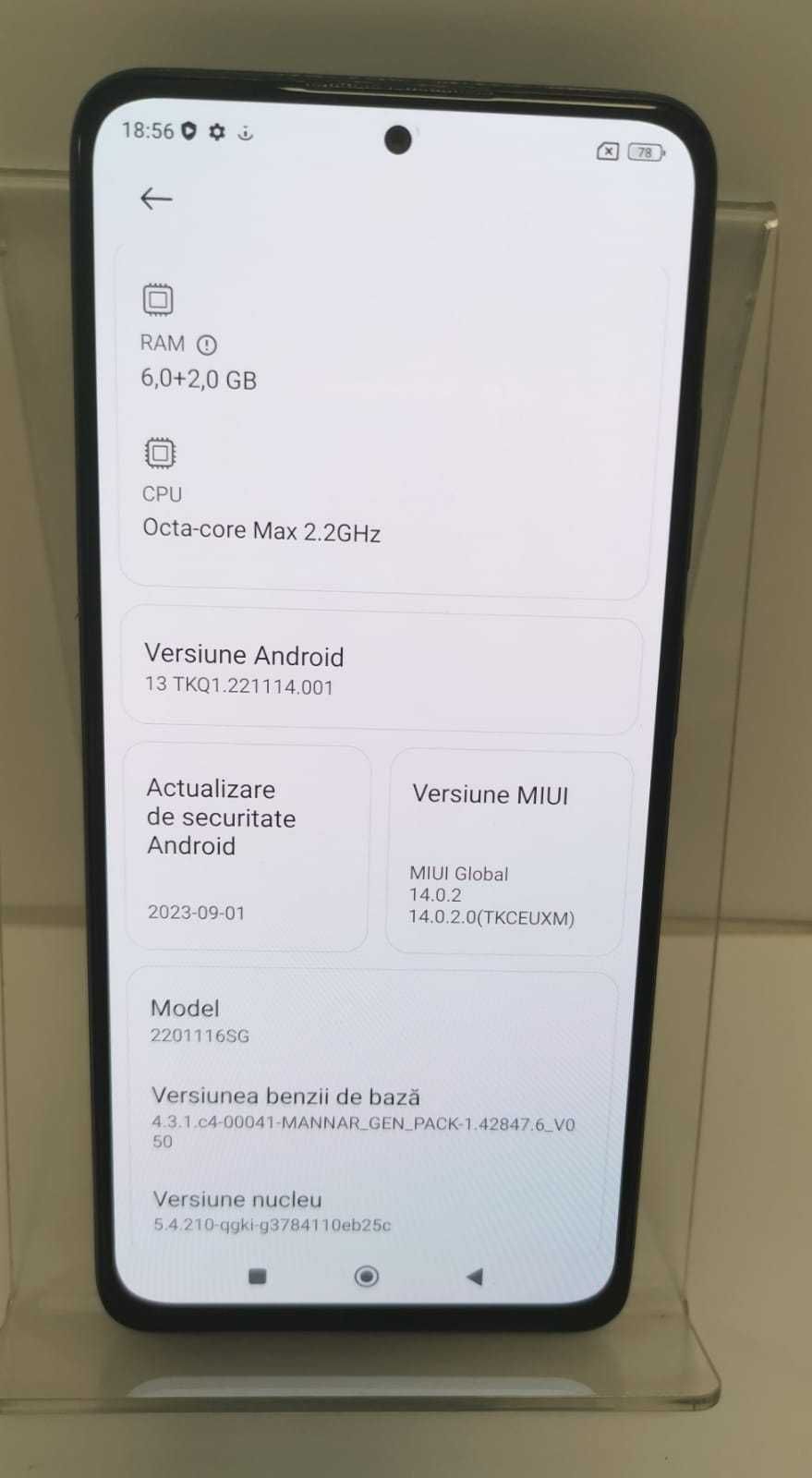 (AG 35)Telefon Xiaomi Redmi 11Pro 5G b.26558 - 700 Lei